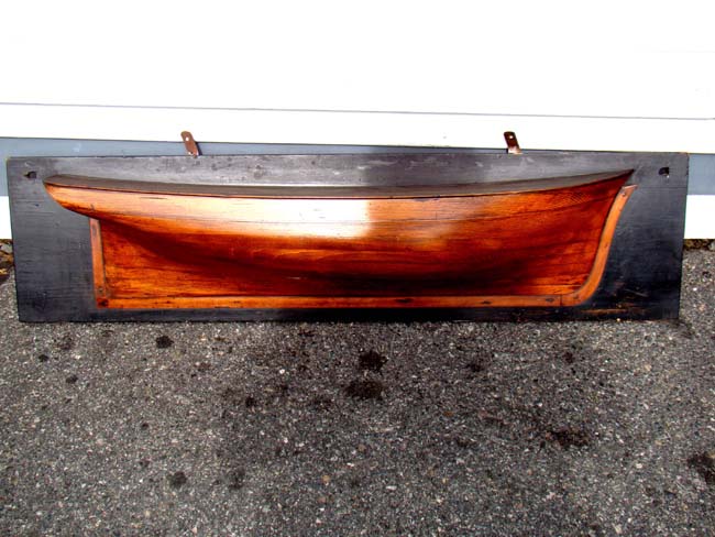 A very nice antique half-hull model of a ship circa 1860-1870